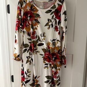 Floral Print Women's Dress